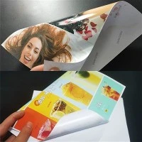 Papier autocollant photo mat